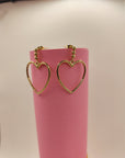 Orecchini Cuore Vuoto