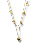Collana doppia cuore