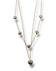 Collana doppia cuore