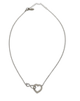 Collana cuore infinito (Argento)