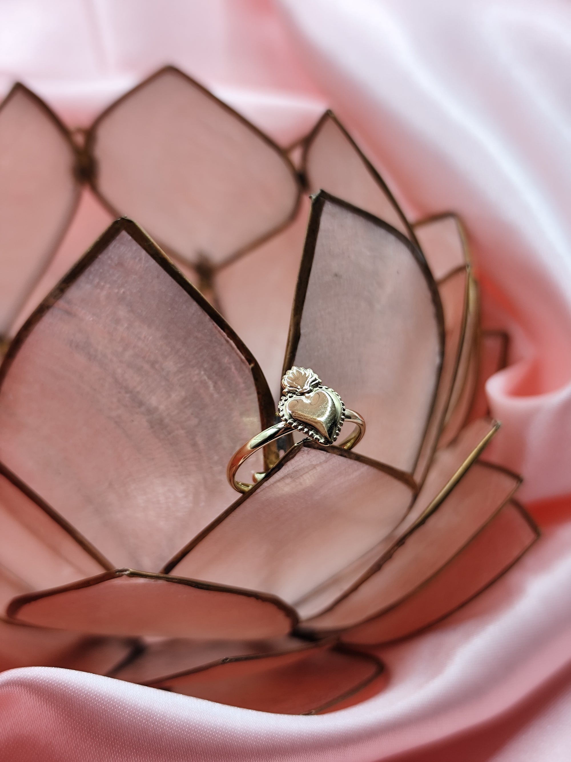 Anello cuore sacro Small