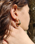 Orecchini mezzaluna mini