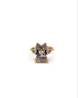 Anello diamond paw