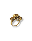 Anello tripla spirale