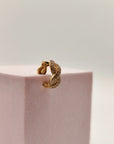 Ear cuff Intreccio Stras