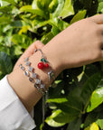 Bracciale cherry charms