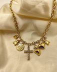Collana chain croce