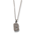 Collana Lettera Strass