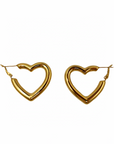 Orecchini Anella Chunky Hearts