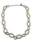 Collana doppio ovale
