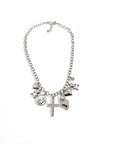 Collana chain croce
