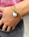 Bracciale Cuore Perla
