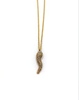 Collana Lucky strass