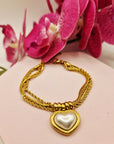 Bracciale Cuore Perla