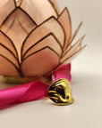 Anello fascia martellata