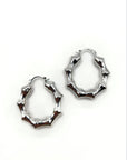 Orecchini Bamboo Hoop