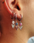 Orecchini Hoops Tulipano