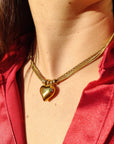 Collana cuore bold