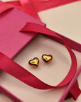 Orecchini Small Chunky Hearts