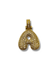 Collana choker lettera