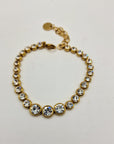 Bracciale Strass tondo