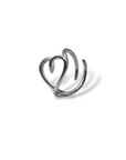 Anello cuore fluido