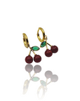 Orecchini Hoop cherry