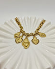 Bracciale chain cuore sacro