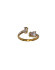 Anello contrarie diamond