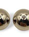 Orecchini Big button
