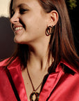 Collana ovale torchon