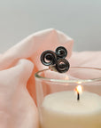 Anello tripla spirale
