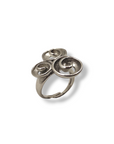 Anello tripla spirale