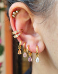 Orecchini Hoops Drop
