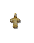 Collana choker lettera