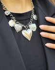 Collana chain heart