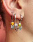 Orecchini Hoops Tulipano