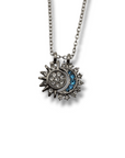 Collana Sole e Luna strass