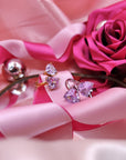 Anello con Doppio cuore di diamanti
