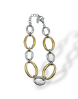 Bracciale doppio ovale
