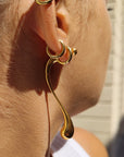 Orecchini fluid drop