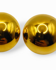 Orecchini Big button