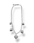Collana chain cuore sonaglio