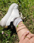 Cavigliera Strass