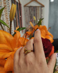 Anello Doppia goccia