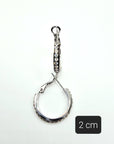 Orecchini Anelle Strass