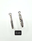 Orecchini Anelle Strass
