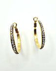 Orecchini Anelle Strass