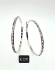 Orecchini Anelle Strass