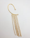 Ear Cuff cascata di cristalli